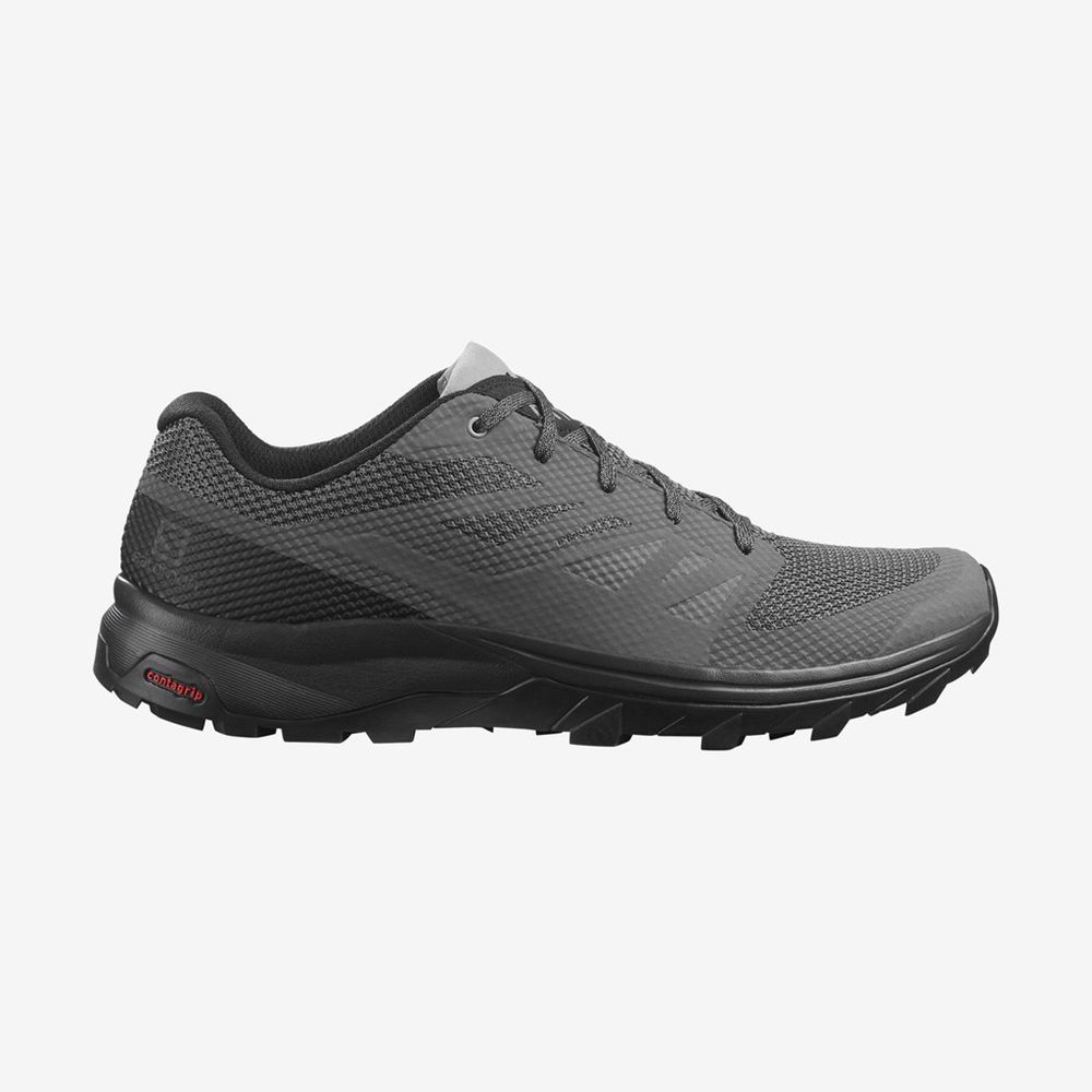 Salomon Singapore Mens Hiking Shoes - OUTLINE Black | 08634-XBHG